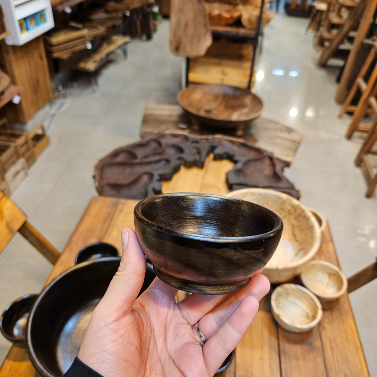 ست کاسه رنگ تیره