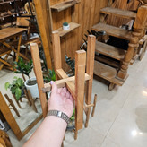 پایه گلدان چوبی مدل خرچنگی