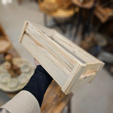 ست سه عددی جعبه چوبی/نظم دهنده ی چوبی