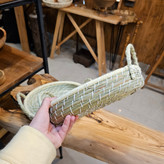 سبد حصیری/مدل بادامی